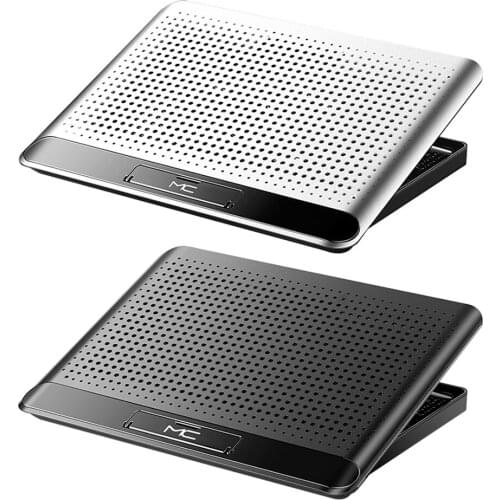 17inch Portable Notebook Cooling Laptop Cooler Support Riser 6 Gears Adjustable Aluminum Alloy Laptop Holder Stand Bracket