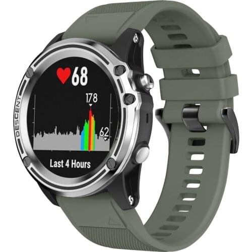 Quick easy fit silicone strap Watchband for Garmin Fenix 5 Sapphire Quatix 5 Forerunner 935 Approach S60 Premium smart watches