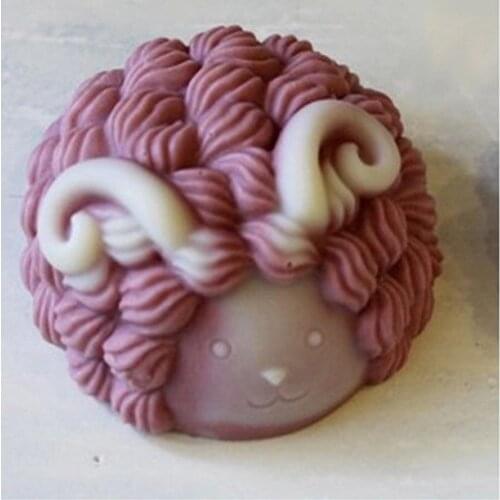 Cute lamb mould S263 Craft Art Silicone Soap mold Craft Molds DIY Handmade soap molds