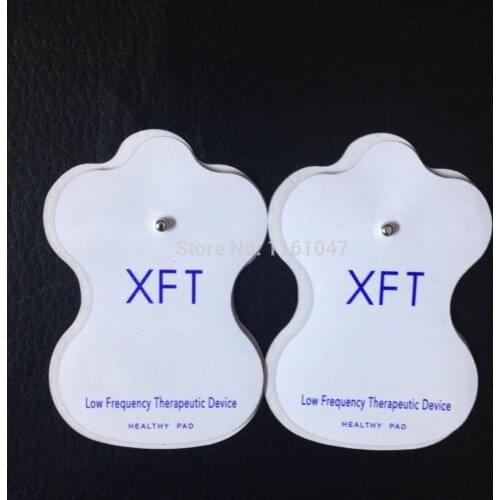 Replacement Electrode Massager Acupuncture Pads 30pcs/Set Slimming Massager Replacement Pads for Digital Therapy Machine XFT PAD