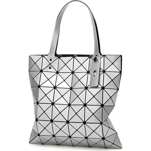 Geometric Luminous Tote Bag,Women Handbags,Foldable Crossbody Bags,Shoulder Bag
