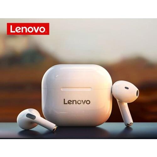 Original Lenovo lp40 Bluetooth-compatible Earphone 5.0 Sound HIFI TWS With Microphone Touch Control For Long Standby Time Motion