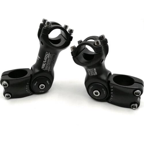 Bicycle Stem 25.4mm 31.8mm Handlebar 28.6mm Fork Double Direction Adjustable Stem BMX Childrens MTB Mountain Bike City Bicycle