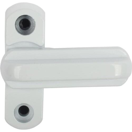 High quality Aluminium alloy T-lock Sash Jammer Aluminum Alloy Security Locks Blocker For Doors Windows Door Sash Lock