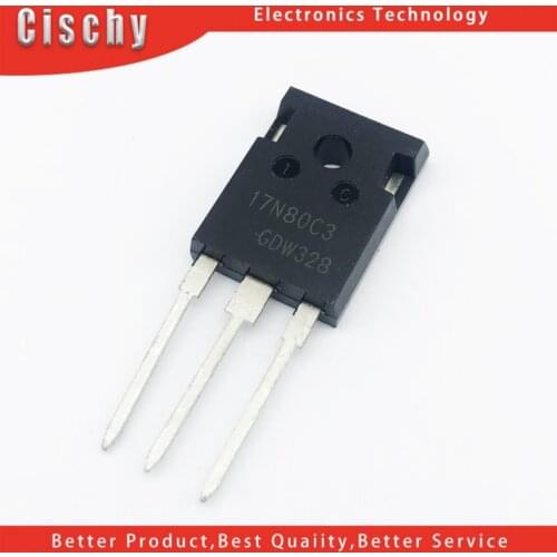 1PCS SPW17N80C3W 17N80C3 SPW17N80C3 17A/800V TO-247 new original In Stock TO247