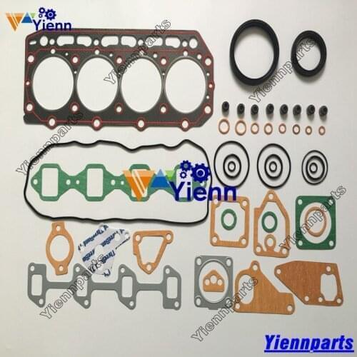 4D84-2 4TN84 Full Gasket Set 729405-92630 Head Gasket For Yanmar F37D F395 F605 GT-45 US45 Tractor Engine Parts