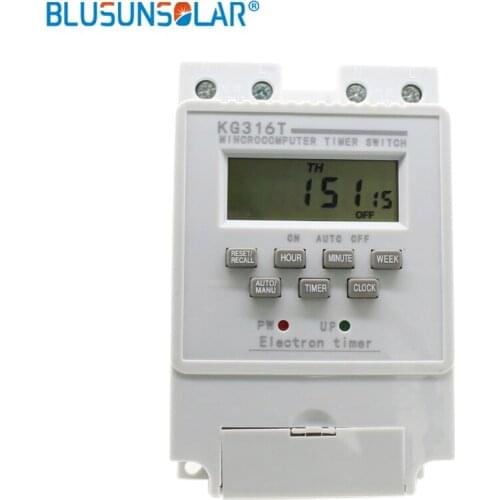 Automatically microcomputer timer switch disconnect switch 110V 1min-168h for electric cooker lamp water heater