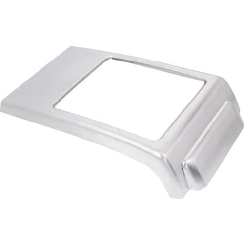 Car Central Armrest Box Rear Panel Anti Kick Cover Frame Trim For Land Rover Discovery Sport 2015-2016 Car-covers