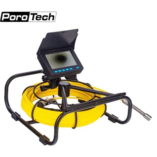 Free Dhl WP9604B Pipe Pipeline Inspection Camera Drain Sewer Industrial Endoscope Video Recording DVR Snake Endoscope Cam
