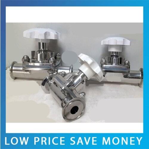 DN25 Sanitary Stainless Steel Manual Threaded Diaphragm Valve