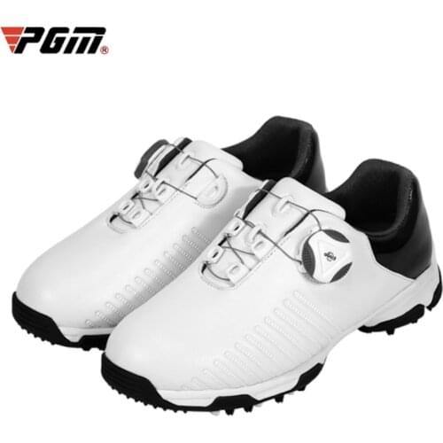 PGM Golf Childrens Shoes Waterproof Casual Sports Boys Sneakers Quick Lacing Breathable Non-Slip XZ155 Wholesale