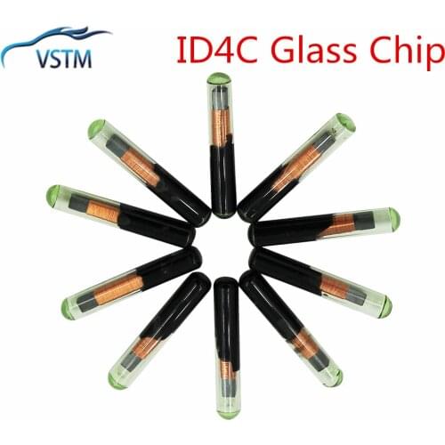 2021 Newly 5/10/20/50pcs/lot Car Key Chip ID4C Glass Blank Virgin Transponder Chip ID4C Glass Chip For To-yo*ta Transponder Chip
