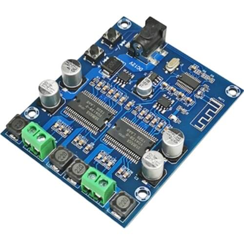 Bluetooth Power Amplifier Board Bluetooth 5.0 Dual-Channel 2X20W Dual-Core Digital Audio Power Amplifier Board