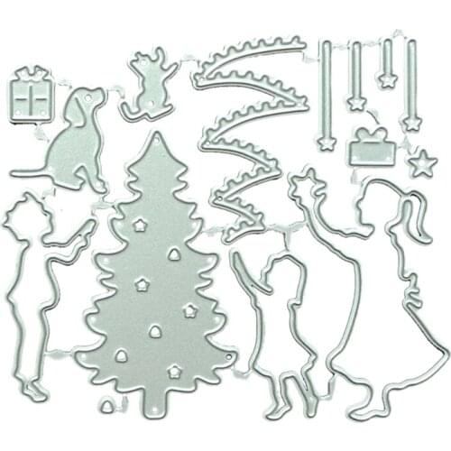 Christmas Metal Cutting Dies Stencil DIY Scrapbook Album Paper Card Template