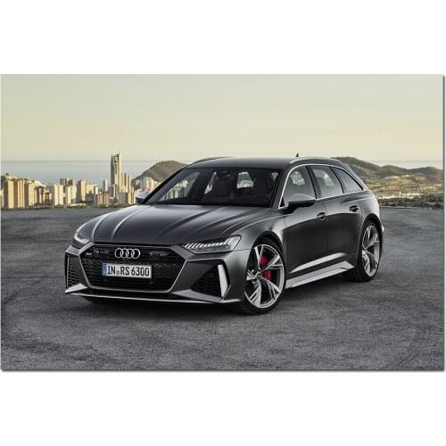 RS6 Avant Car Canvas Painting Wall Art Poster Nordic Print Modern Picture Home Decor