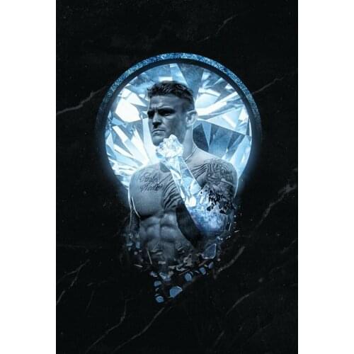 Dustin 'The Diamond' Poirier Art print Silk poster Home Wall Decor