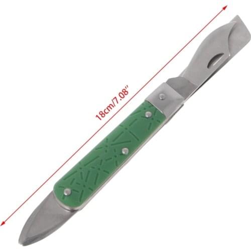 3 Blade Garden Foldable Grafting Knife Pruning Seedling Cutter Cutting Tool