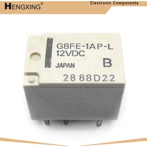 1piece G8FE G8FE-1AP G8FE-1AP-L 12VDC relay DIP-6 In Stock
