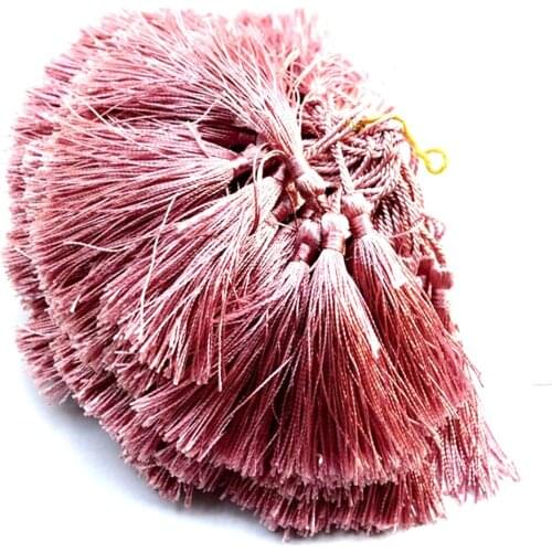 100pcs/lot about 12.5cm polyester Charm tassel for home decore curtain fitting bookmark curtains 2021