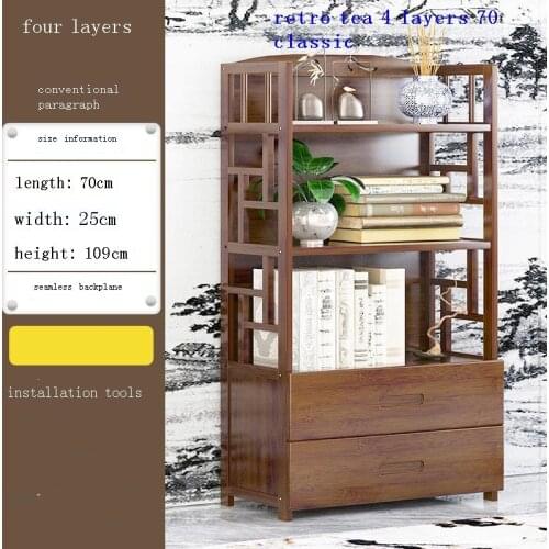 Madera De Maison Meuble Rangement Mueble Estanteria Para Libro Kids Furniture Retro Libreria Decoration Bookcase Book Case Rack