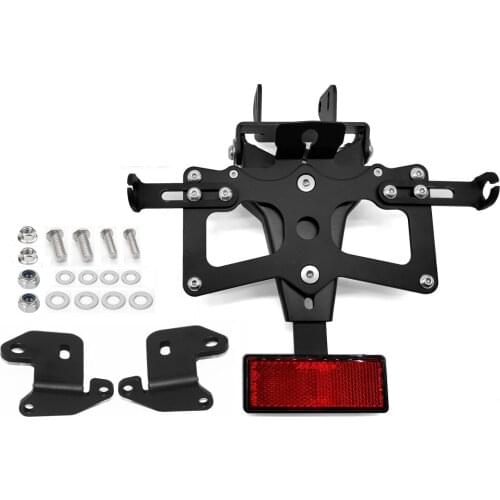 Motorcycle CNC Rear License Plate Holder Bracket Fender Eliminator Fit For Kawasaki Ninja 125 Z125 2019-2020