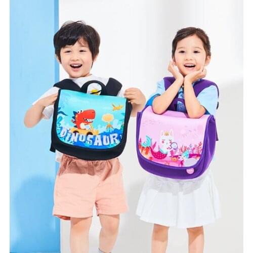 Joyloading 3D Cartoon Cute Animal Design Tiger Pig Dinosaur Kids Backpack Students Preppy Schoolbag Children Pack
