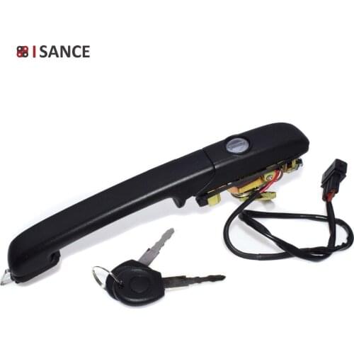 ISANCE Outside Door Handle Front Left Central Locking 3A0837207C For VW Passat GL GLS GLX TDI 1.9L 2.0L 2.8L 1995 1996 1997