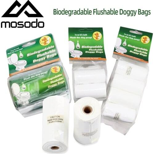 Mosodo Degradable Poop Bag Pet Dog Poop Bag Pet Dog Bag Dog Waste Bag Dog Excrement Bag Dog Pet Garbage Bag Roll For Small Dog