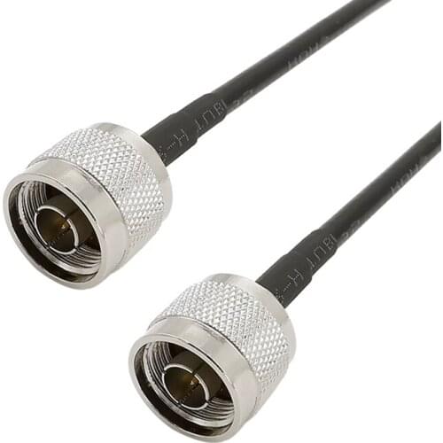 N Male Plug Connector LMR 195 Extension Cable N Male to N Type Male Plug LMR195 Wire for Phone Mobile Signal Repeater Booster