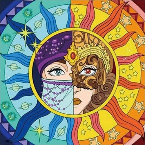 Sun goddess 5D DIY diamond painting KIT full dimaond embroidery Rhinestone cross stitch Mosaic painter home decoration