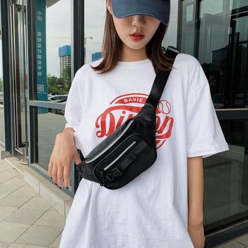 2021 New Men Crossbody Bag Street Trend Fanny Pack Adjustable Belt Phone Pouch Unisex Chest Bag MultiFunction Travel Waist Pack