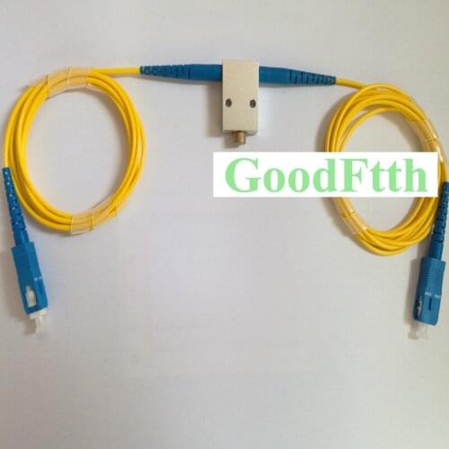 GoodFtth Fiber Optic Variable Attenuator SC/UPC-SC/UPC SM 1-25dB 10pcs/Lot