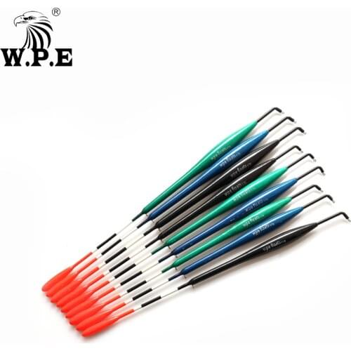 W.P.E 5pcs/lot Fishing Float Size 4g/5g/6g Barguzinsky Fir Floats Carp Fishing Bobber Vertical Buoy Length 23-26cm Fish Tackle