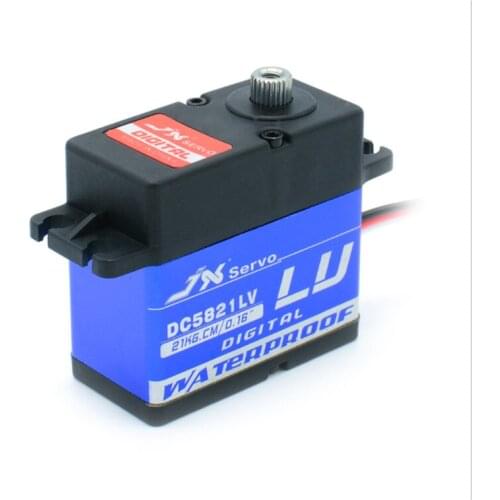 Jx DC5821LV 20kg Waterproof High Torque Metal Gear Servo Climbing Car/Robot Low Voltage Digital Servo For Robot/Rc Car Parts