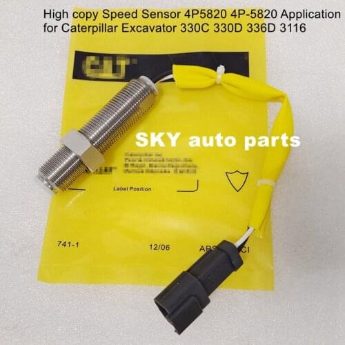High copy Speed Sensor 4P5820 4P-5820 Application for Caterpillar Excavator 330C 330D 336D 3116(2pcs)