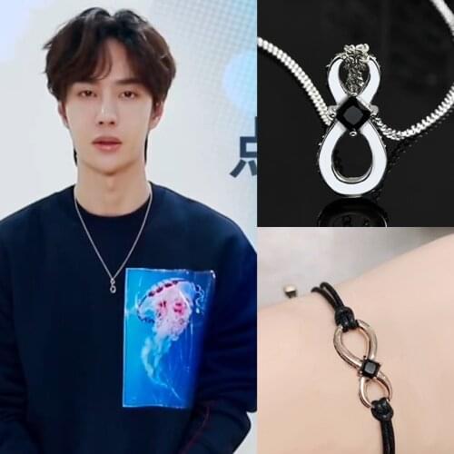 YiBo same style Fashion new Lovers Necklace hand rope 8-shape fashion temperament high quality Bracelet