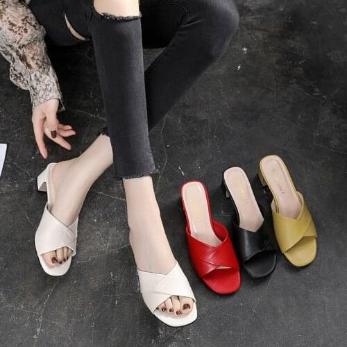 2021 Summer Shoes Woman Sandals High Heels Women Sandals genuine leather Shoes Summer Sandals Women