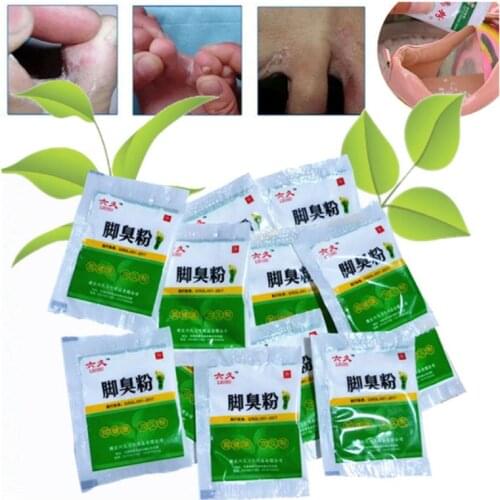 20 Bags Fungal Infections Foot Bath Powder SPA Odor Remover Treatment Feet Care M89F