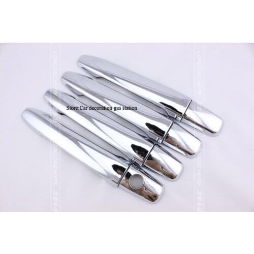 2012 ABS Chrome Side Door Handle Cover Trim 8pcs For Mitsubishi ASX/Outlander sport/RVR 2010-2013