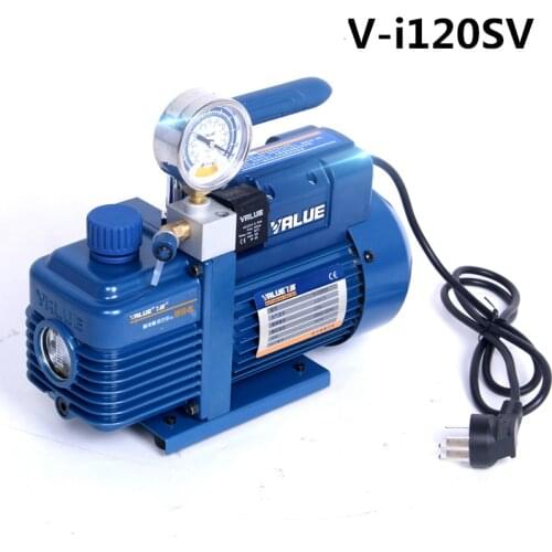 220V 180W V-i120SV New Refrigerant Vacuum Pump Air Conditioning Pump Vacuum Pump for R410A R407C R134a R12 R22