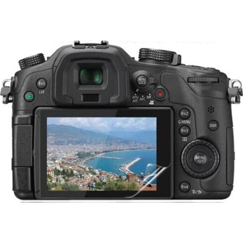 3x Screen Protector Clear PET Film Cover for Panasonic Lumix DMC GX85/GX80/GX7 Mark II III GX7II GX9 GX7III/G9/G8/G7 GH4 GH3 GX8