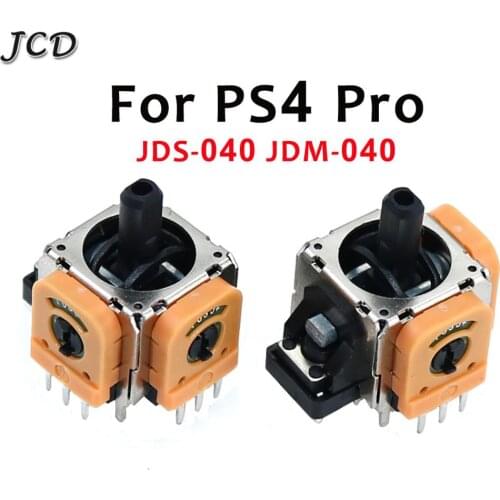 JCD 2pcs 3D Analog joystick Rocker Sticker Wireless Controller Thumbstick Module Game Replacement for Sony PlayStation 4 PS4 Pro