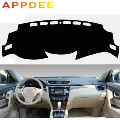 APPDEE For Nissan X-Trail 2013 2019 Car Styling Covers Dashmat Dash Mat Sun Shade Dashboard Cover Capter 2014 2015 2016 2017 201