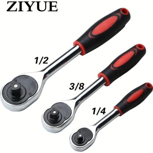 Free Shipping 1/2 3/8 1/4 Automatic Fast-track Ratchet Wrench / Fast Wrench / Fly In Fly Small Effort Wrench
