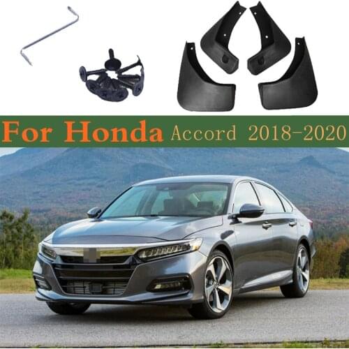 Car Accessories Front Rear Fender Mud Flaps Guard Splash Flap Mudguards Mudguard For Honda Accord 10 2020 2019 2018