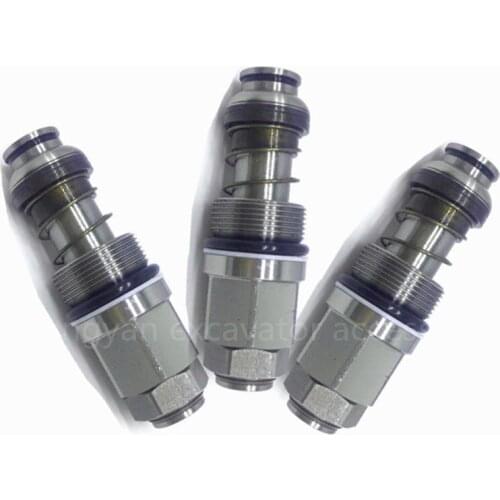 Free Shipping for Daewoo 60-5 80-7 Kobelco SK60 75SR Slewing Motor Overflow Valve Rotating Pump Main Gun Excavator Parts