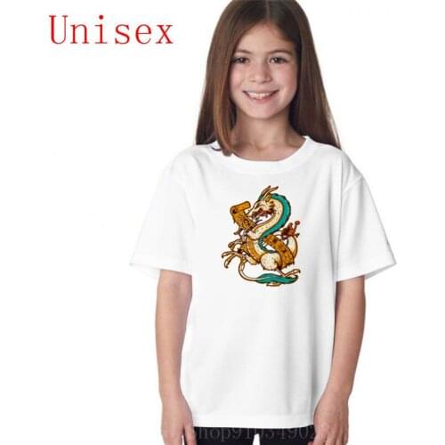 Spirited Away Spirited Crest Dragan Spirit boys t shirts girl clothes kids clothes boys shirts for teenage girls baby girl