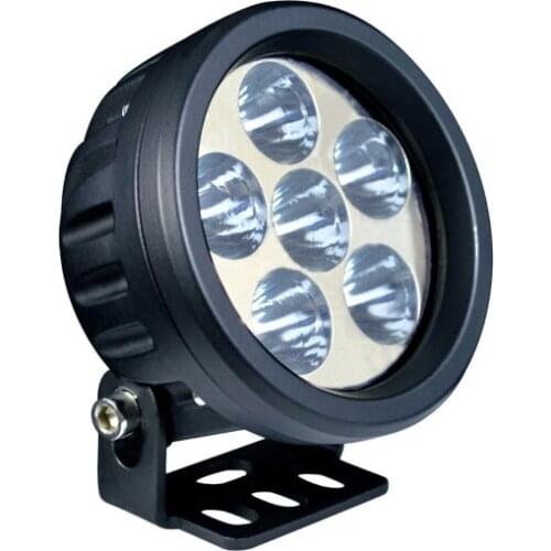 HJ-2318 18W LED Work Light fog lights 4.8 inch Flush Mount spot beam workligts Round Offroad LED fog lights 18w for trucks