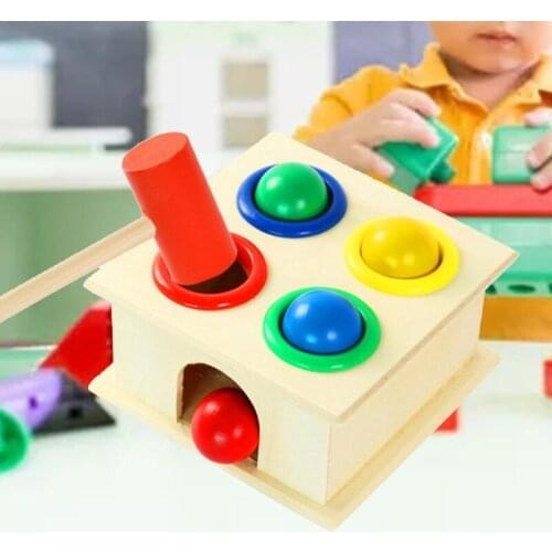 P31B Hammer and Ball Drop Toys for 1 Year Old Boys Girls,Pound a Ball Game Toys for Toddler 1 2 3