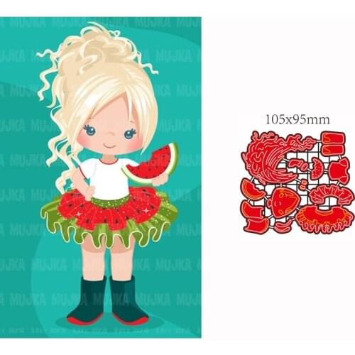 Metal Cutting Die girl DIY Scrapbooking Paper Cards Decorative Craft Embossing cut